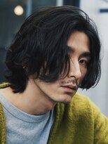 フィフス 名駅(fifth) 名古屋名駅シャドウパーマニュアンスパーマメンズセンターパート