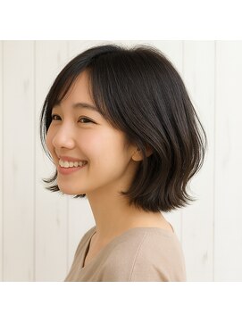 シュシュ(Chou Chou) 透明感カラーでつくる大人可愛いエアリーボブ