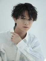 ネクストメンズ 表参道(NEXT men's)&nbsp;MEN’S HAIR/サーフカール/刈り上げセンターパート/渋谷