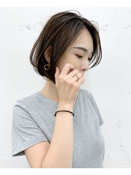 大人ボブヘア／髪質改善