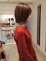 ツイギー 宮西店(TWiGGY) 切りっぱなし×ココアベージュ