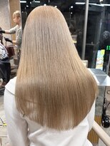 サンク 原宿 表参道(cinq) ミルクティーベージュヘーゼルベージュヘーゼルグレージュボブ