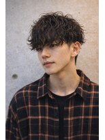 サロンリベルテ(salon Liberte)&nbsp;垢抜け◎前下がりマッシュ×スパイラル◎10代20代スペインカール