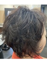 髪 ふじ井 ウェーブレイヤーショート