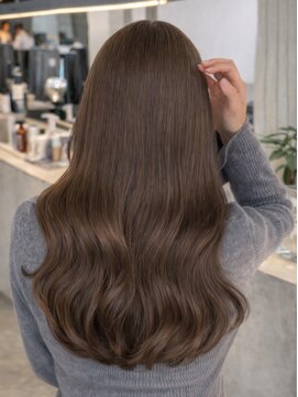 アルバム 新宿(ALBUM SHINJUKU) ロング顔周りレイヤー韓国ヘア似合わせカット_ba581111