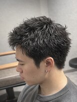 スウェル 柏店(Swell)&nbsp;刈り上げ無し×スパイキーパーマ [#柏 #MEN'S]