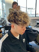 リッチブランドアンドコー(Rich Brand&Co)&nbsp;スパイキーショート　フェード　スペインカール　ルーズパーマ