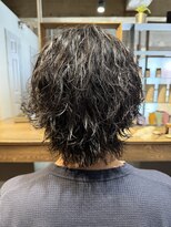 メンズココ メンズパーマ 韓国ヘア 日本橋店(MENS COCO)&nbsp;波巻きツイストスパイラルMIX