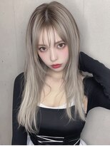 レア 新越谷(LEA) 韓国風ハイトーンレイヤー × ミルクティーベージュ