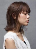吉祥寺/ダークパープル/ナチュラルショート/ミルクブラウン/夏
