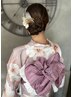 7・8・9月限定　夏祭りクーポン♪  ヘアアレンジ＋浴衣着付け