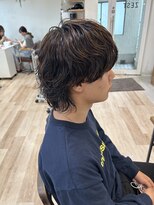 ゼスト 中野店(ZEST)&nbsp;【ZEST中野/Hikaru】メンズ/マッシュウルフ/ルーズパーマ