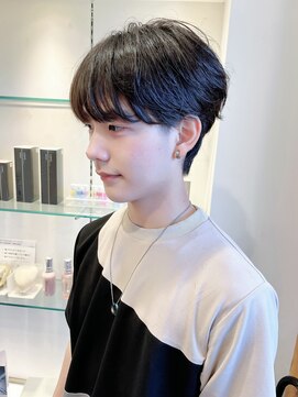 ラパンセ ブルー(LA PENSEE BLEU) シースルーマッシュ　メンズカット
