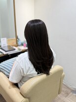 コトナ ヘアアンドリラックス 草加店(kotona Hair & relax) 【KOTONA草加】レイヤー×艶抜群な暗髪カラー