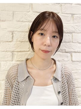 ドロップ(drop) フレンチバング大人ショートヘア〔表参道/青山 drop〕