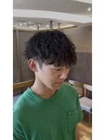 フェノメノン 岐阜(PHENOMENON)&nbsp;マッシュ／波巻きスパイラルパーマ／刈り上げ／ツーブロック