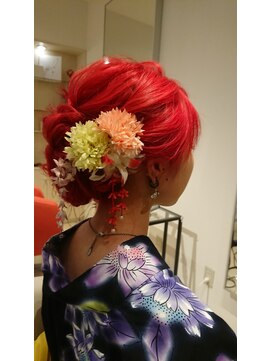 ヘアーリゾートラシックアールプラス(hair resort lachiq R+) 《R+》ヘアアレンジ☆ロング
