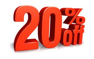 ２回目のご来店オールメニュー20%オフ