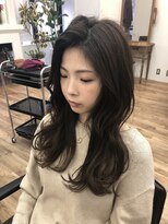 アメリ(Ameri)&nbsp;ロンググラデーション　×   ダークオリーブ