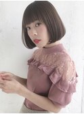 まとまるボブ　逆三角　似合わせカット
