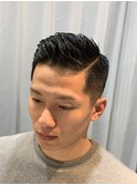 外国人風7：３スタイル