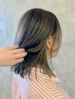 ブルー 青葉台(BLUE)&nbsp;アッシュグレーボブレイヤー