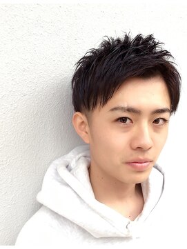 リールヘアー 香椎店(rire hair) ツーブロック×アップバングショート