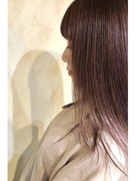 フリックヘアサロン 梅田茶屋町2号店(FLICK HAIR SALON) ハイトーンpink violet beige