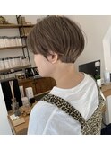 マッシュスタイル×まろやかベージュ