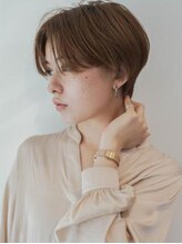 アグ ヘアー シブヤ(Agu hair SHIBUYA) 《Agu hair》ハンサム丸みマッシュショート