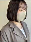 ボブ × lavender graige