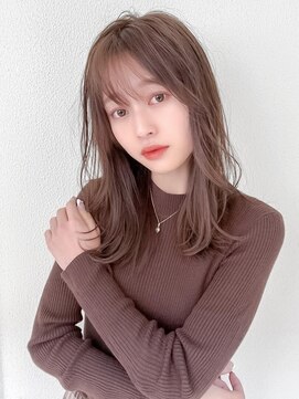 オーブヘアー カイ 西帯広店(AUBE HAIR kai) 20代・30代_ブラウンベージュ