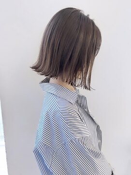 バランス 新宿(balance) 【小松光司】外ハネボブ×切りっぱなしボブ×ヘアドネーション