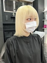 チュダック(ChuDuck)&nbsp;【◎甘くてカワイイ◎】大人愛され《ブロンド》ケアブリーチ