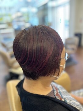 わかはやし美容室 本店 塩基性カラー