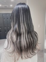 ベレーザ 渋谷(BELEZA)&nbsp;4370ニュアンスカラー波巻きグラデーションハイトーンカラー