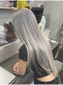 ハイトーンシルバーブリーチシルバーシルバーカラー