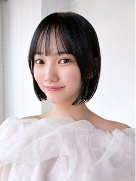 アイティー バイ アルバム 中野店(IT by ALBUM) ナチュラルボブ_マチルダボブピンクベージュ_ba463253