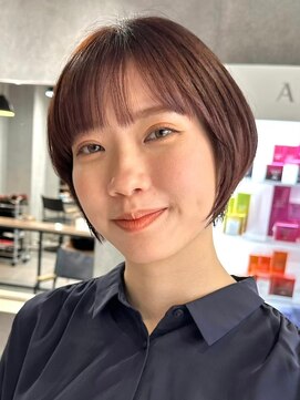 プルーヴ 秋葉原(prove) 30代40代大人女性/前髪ありショートボブ/ショートヘア/髪質改善