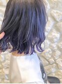 #ケアブリーチ#ブルー#ブルーアッシュ