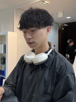 波巻きパーマ/メンズスタイル