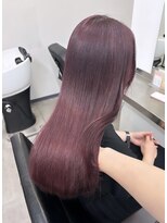 アオ(ao.)&nbsp;ブリーチなしでできるpink lavender