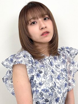 ニューヨークニューヨーク テラッソ姫路店(NYNY) 20代30代40代おすすめレイヤーカット/ベージュカラー