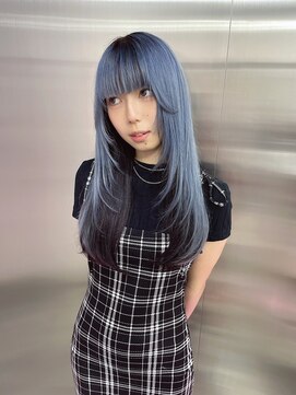 ローグ(LOGUE) アンブレラブルーシルバー