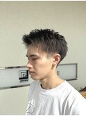 束感アップバング