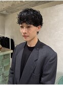 塩澤太一 シャドウパーマ 癖毛風 マッシュパーマ 新宿