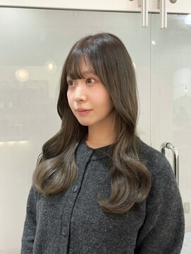 シア 春日部店(SHEER) 透明感オリーブグレージュ/SHEER春日部店