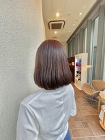 エルサフィロ ヨドヤバシ(el zafiro yodoyabashi)&nbsp;【el zafiro yodoyabashi】大人女子暖色系少し長いスタイル