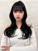 レイヤー/ネビージュ/韓国ヘア/イメチェン/縮毛矯正/中野/
