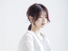 ★スモーキー×グレージュ★大人気の透け感 色っぽロブSTYLE